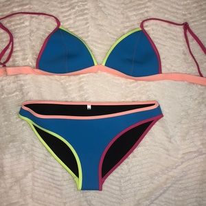 Neoprene swim suit